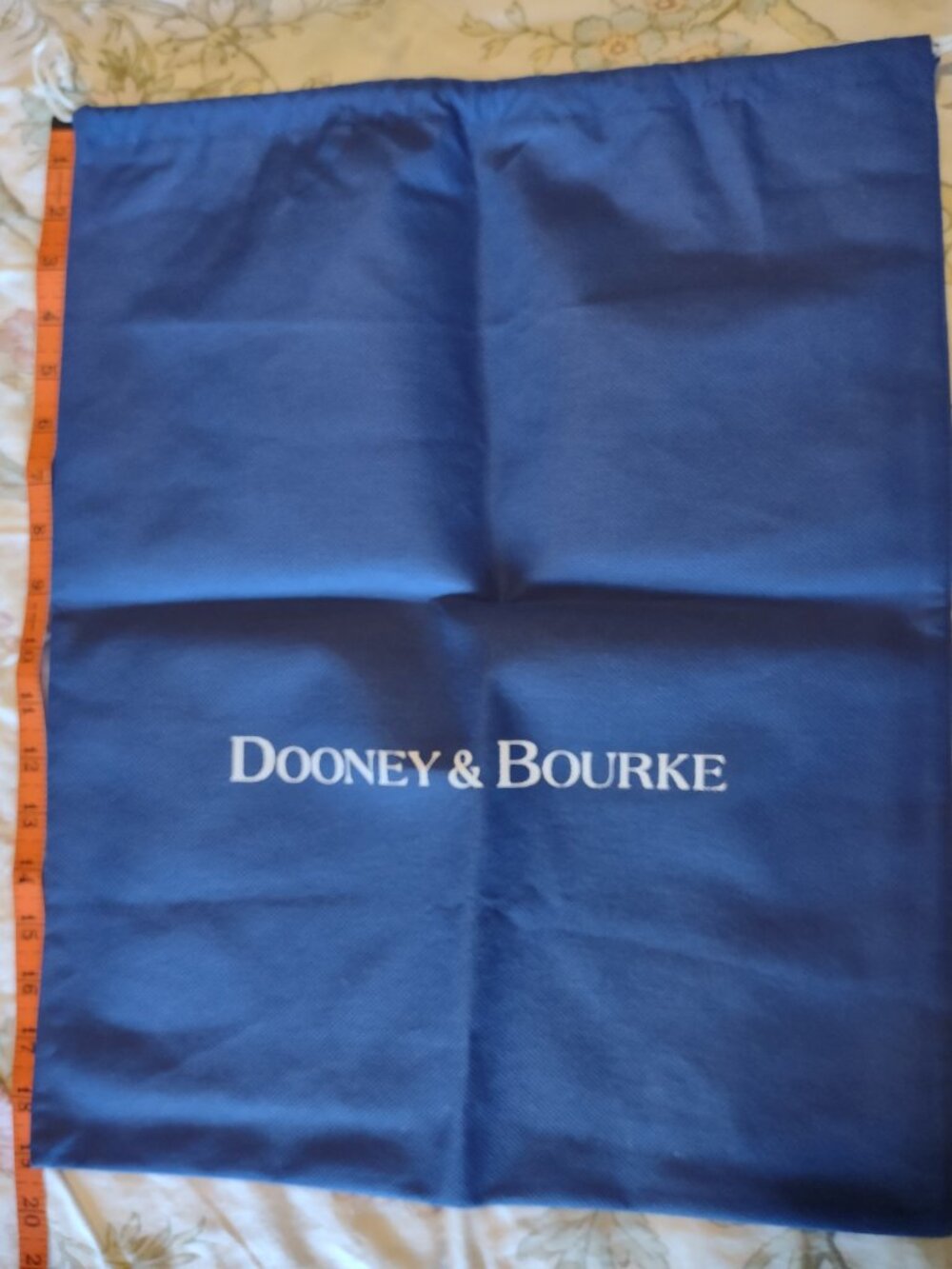 Dooney & Bourke DB blue dust storage bag